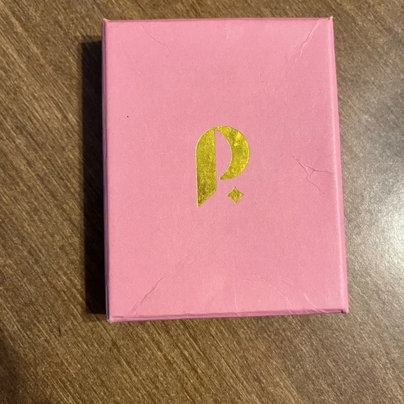 NWT Pavoli 14k plated white gold small hoop earrings - Picture 2 of 4